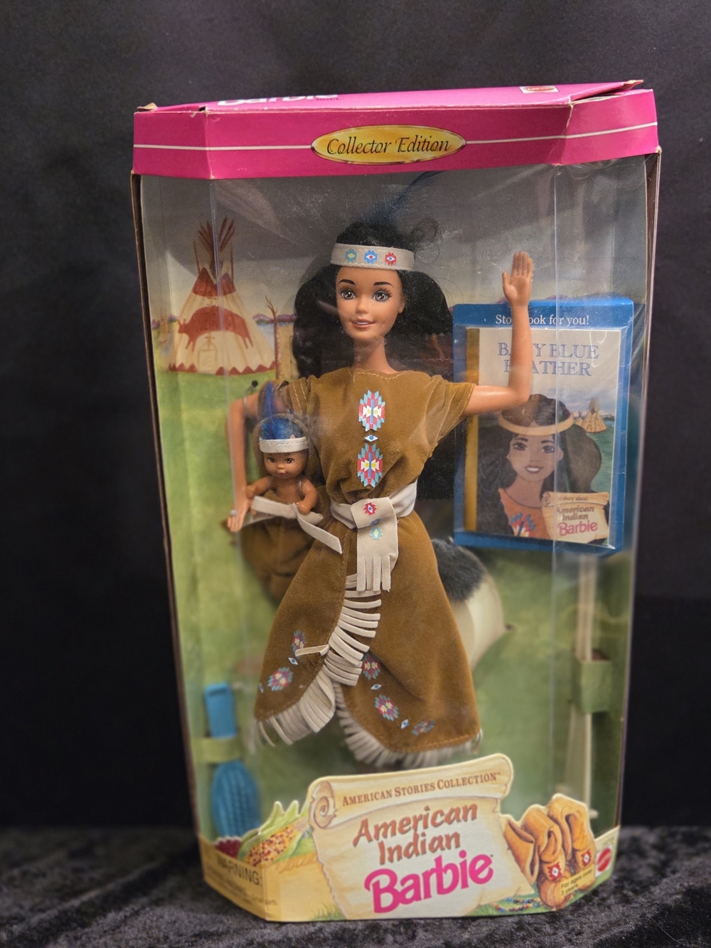 Rare 1996 American Indian Barbie from American Stories Collection NRFB
